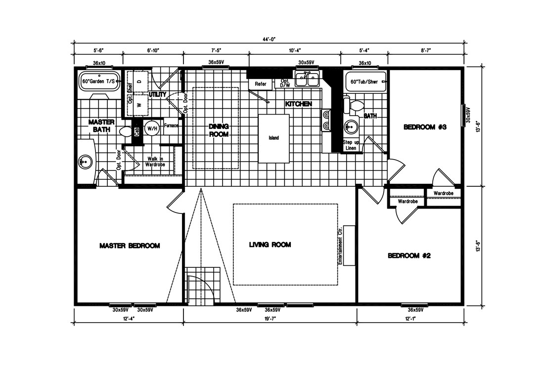 The THE CYPRESS CLAYTON Floor Plan