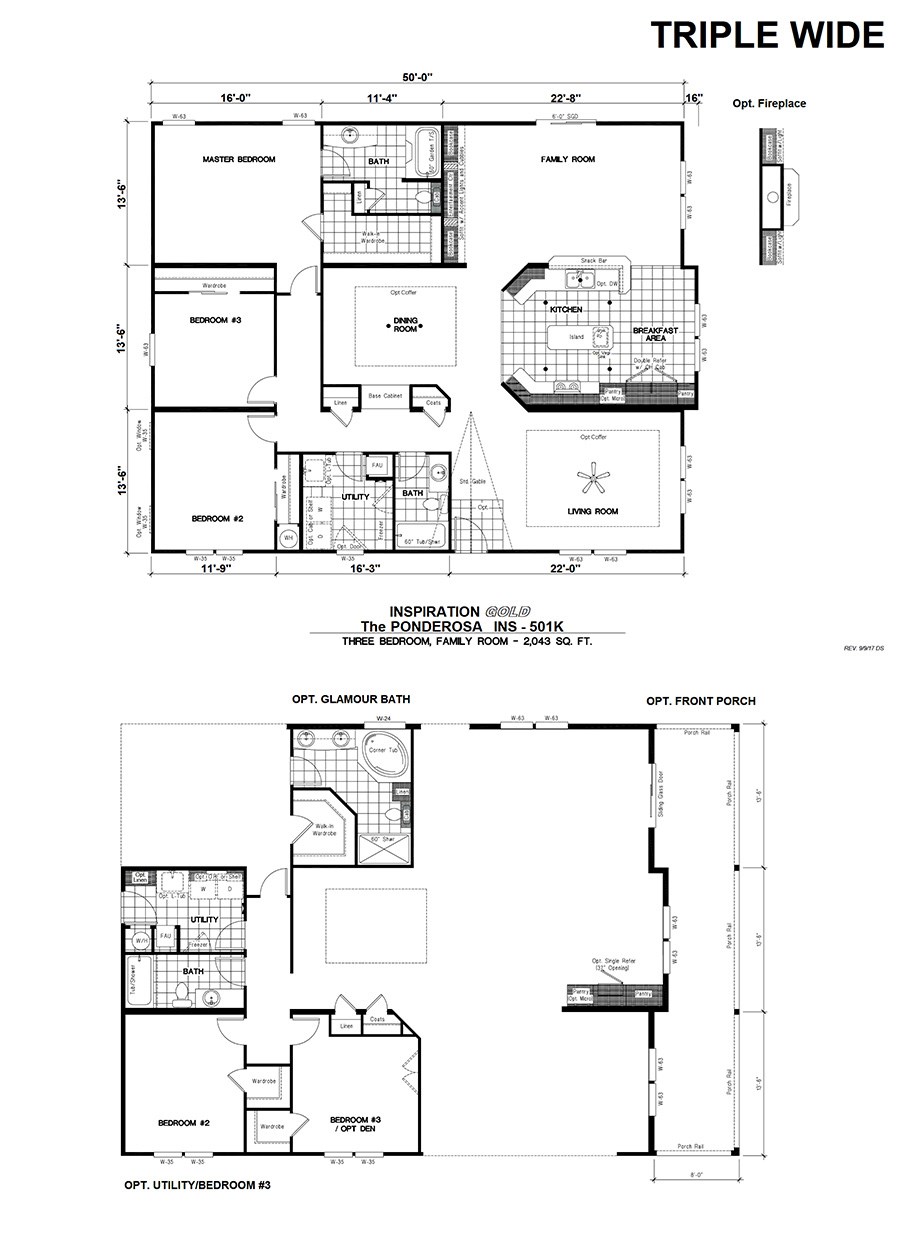 The THE PONDEROSA CLAYTON Floor Plan