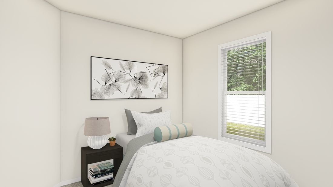 The DRM483F 48'              DREAM Bedroom. This Manufactured Mobile Home features 3 bedrooms and 2 baths.