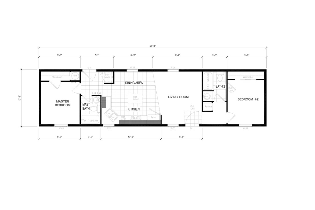 The THE MADRONA CLAYTON Floor Plan