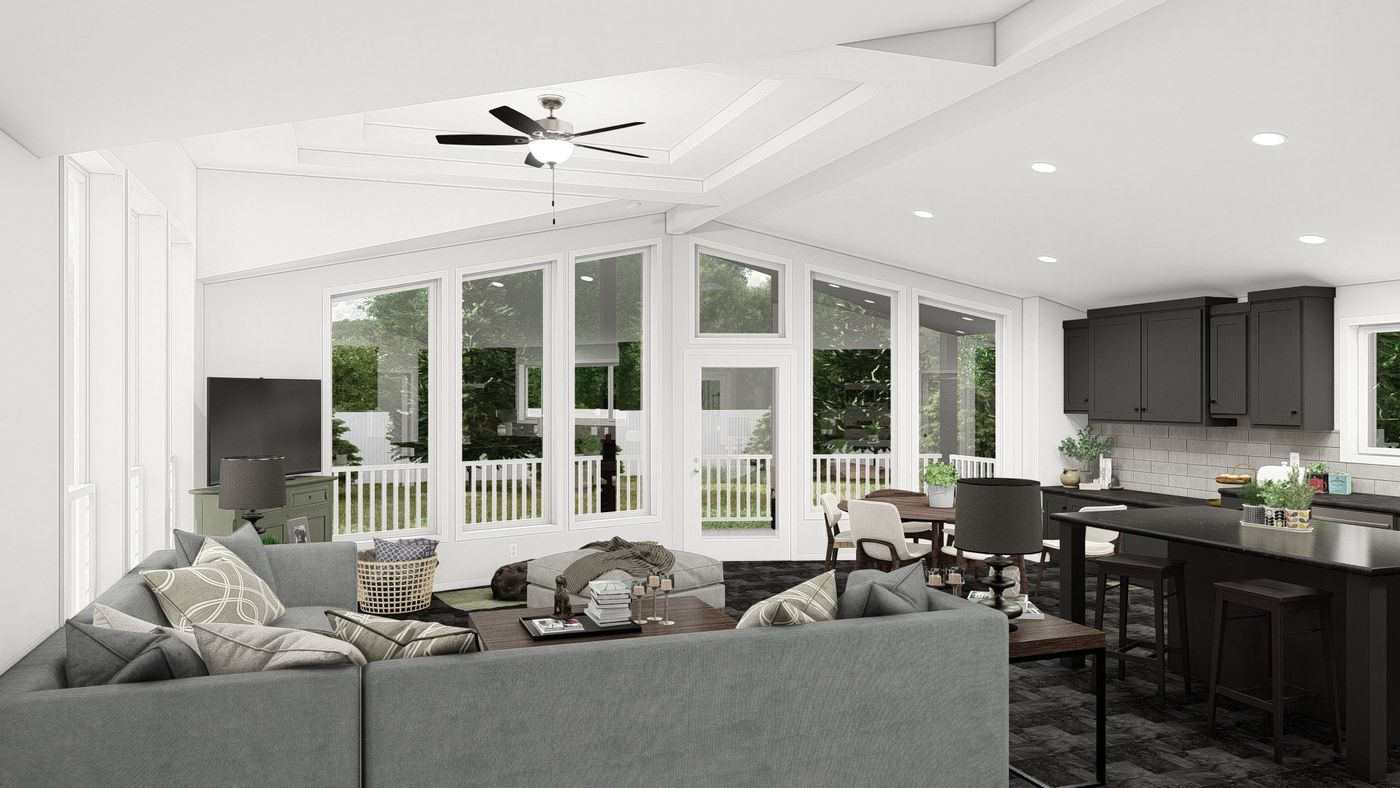 The ING564F SHASTA              GW Foyer. This Manufactured Mobile Home features 3 bedrooms and 2 baths.