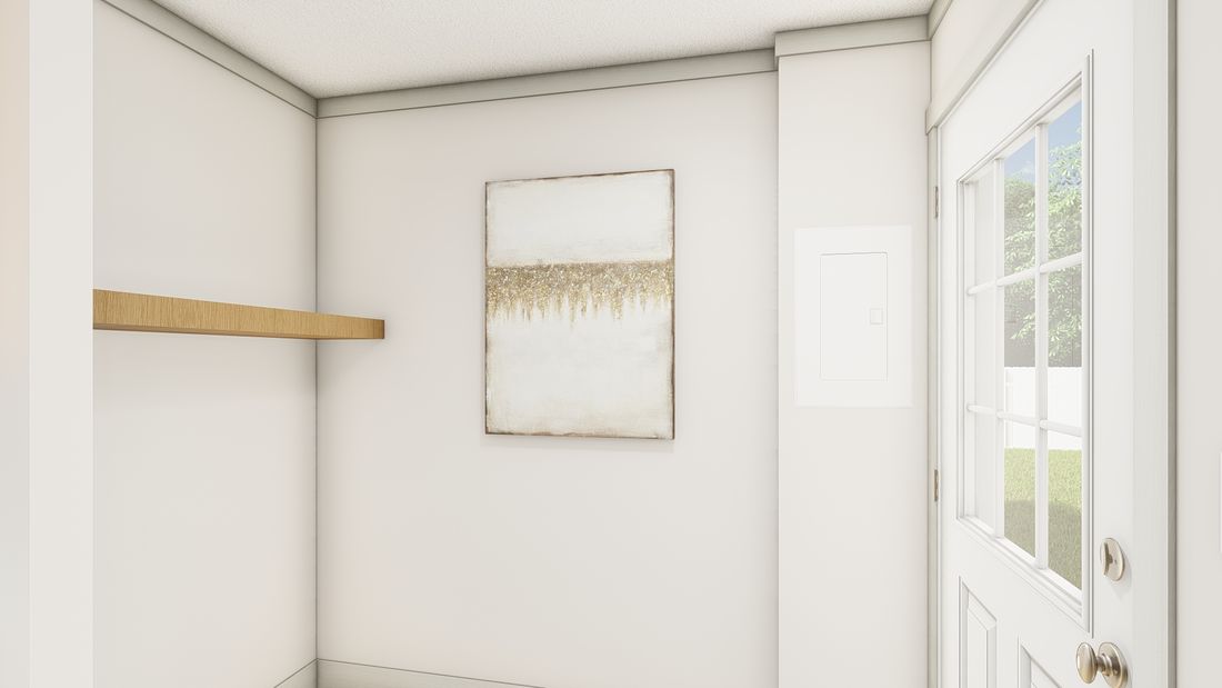 The 1676 SWEET CAROLINE Utility Room. This Manufactured Mobile Home features 3 bedrooms and 2 baths.