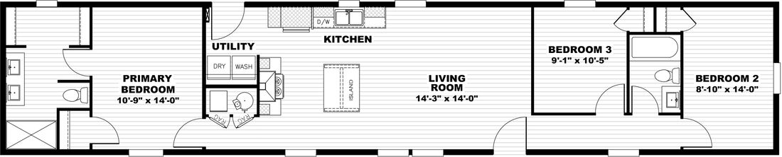The SWEET CAROLINE Floor Plan