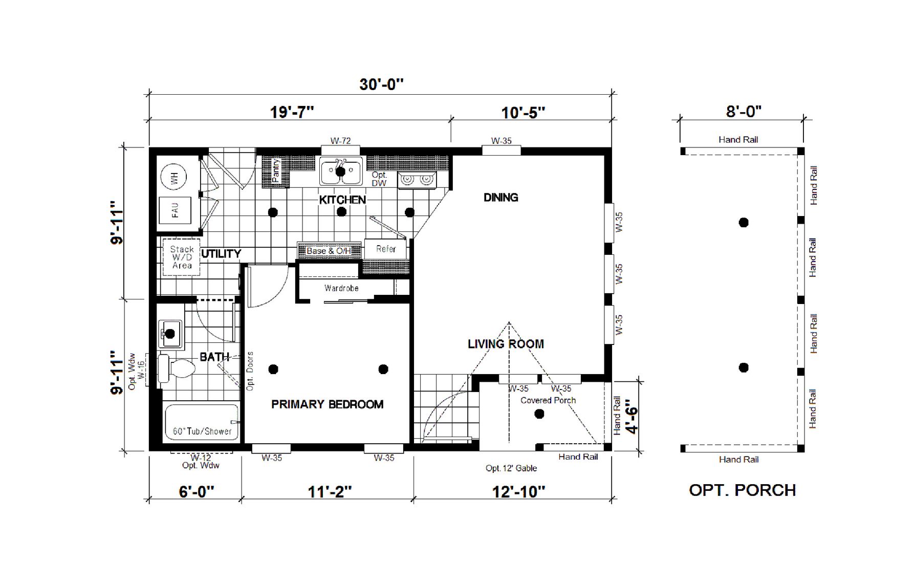 The DRM301P 2030' DREAM Floor Plan