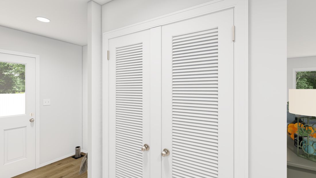 The DRM386A 2438'            DREAM Utility Room. This Manufactured Mobile Home features 2 bedrooms and 2 baths.