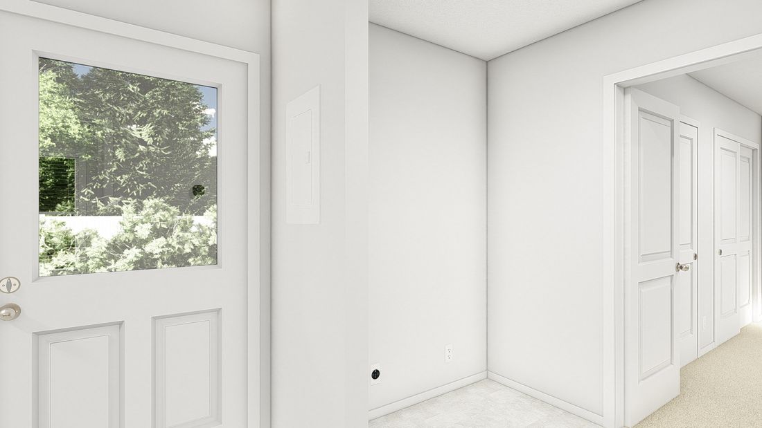 The DRM603N 1560'            DREAM Utility Room. This Manufactured Mobile Home features 2 bedrooms and 2 baths.