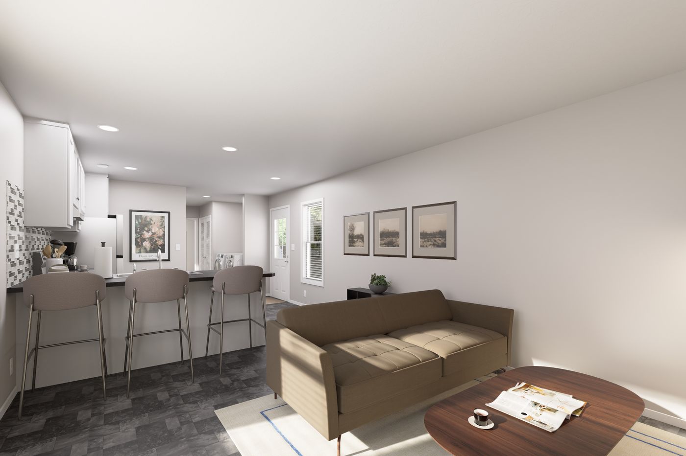 The DRM661M 66' DREAM Foyer. This Manufactured Mobile Home features 2 bedrooms and 2 baths.