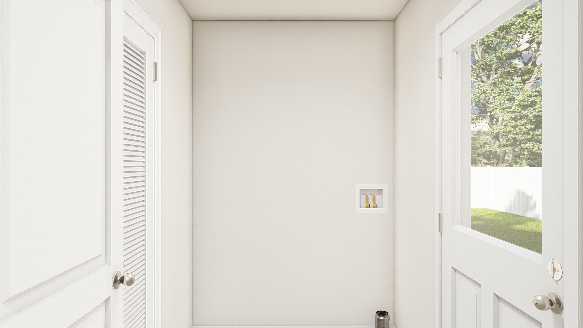 The DRM481F 48'              DREAM Utility Room. This Manufactured Mobile Home features 3 bedrooms and 2 baths.
