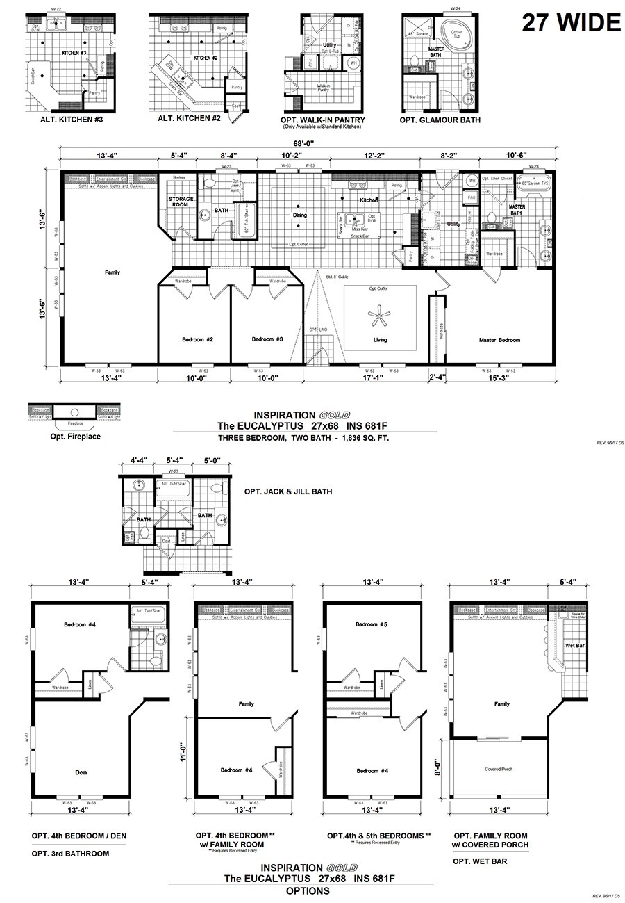 The INS681F EUCALYPTUS     CLAYTON Floor Plan