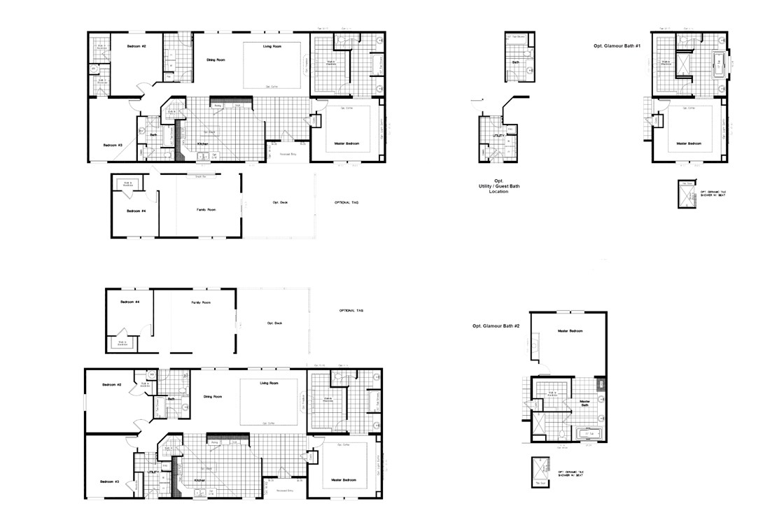 The PREFERRED PLUS CP682G CLAYTON Floor Plan